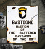 101st Airborne Bastogne 1944 sign 