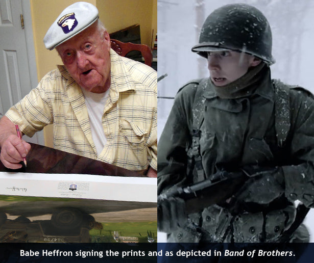 101st Airborne paratrooper Babe Heffron