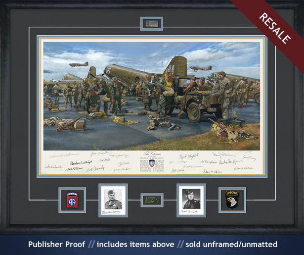 Operation Market Garden paratrooper art print