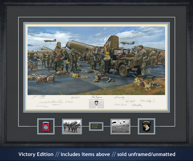 Operation Market Garden paratrooper art print