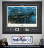 Normandy 1944 D-Day veteran autographed sign with "Into the Night"