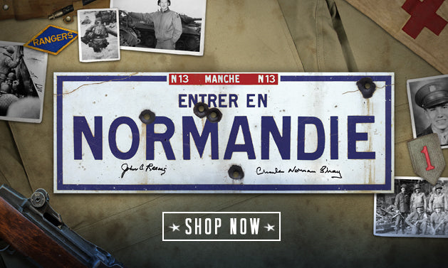 Normandie 1944 town sign