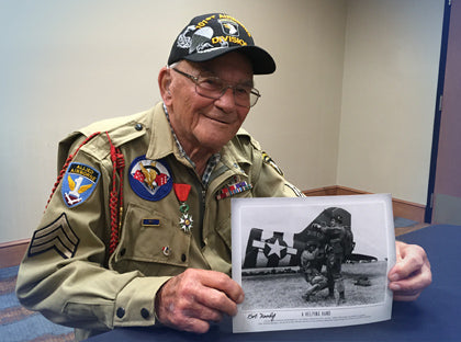 Autographed World War II photographs