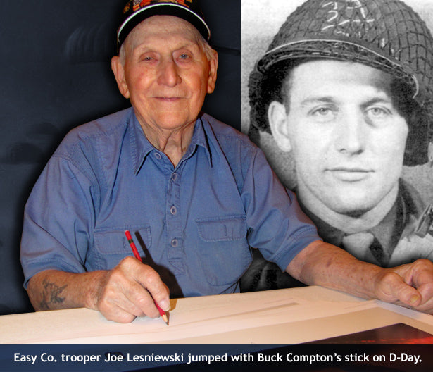 Easy Company paratrooper Joe Lesniewski