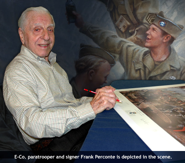 Paratrooper Frank Perconte