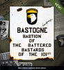 Bastogne 1944 101st Airborne sign