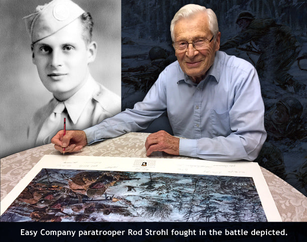 Easy Company paratrooper Rod Strohl 