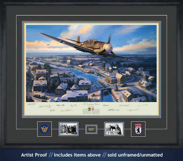 Franz Stigler Bf 109 "A Higher Call" art print