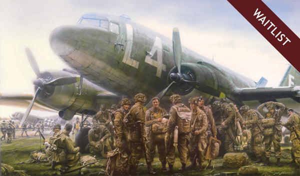 Dick Winters Band of Brothers autographed art