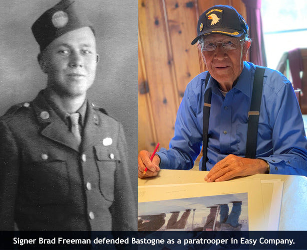 Paratrooper Brad Freeman