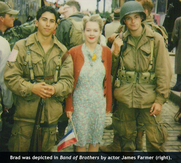 Brad Freeman in Band of Brothers