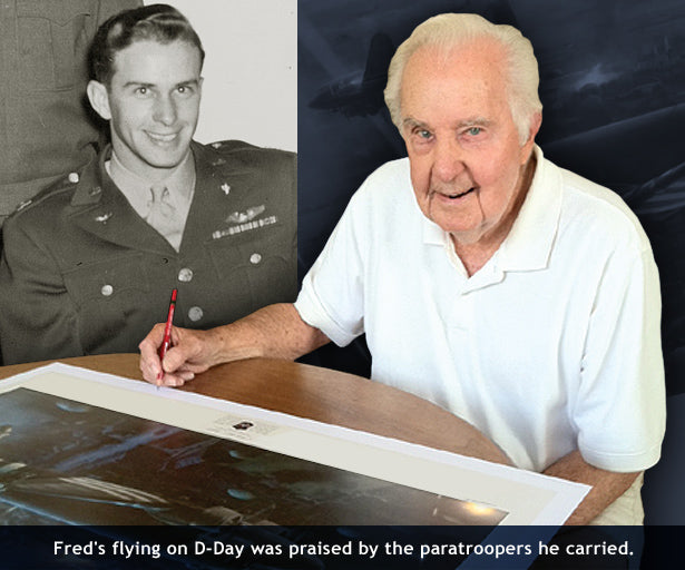 D-Day C-47 pilot Fred Trenck