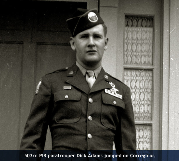 503rd PIR paratrooper Dick Adams