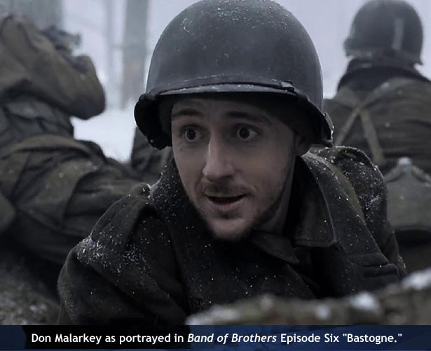 Don Malarkey in Band of Brothers