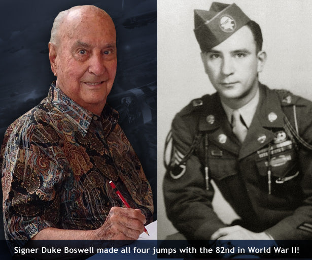 82nd Airborne paratrooper Duke Boswell