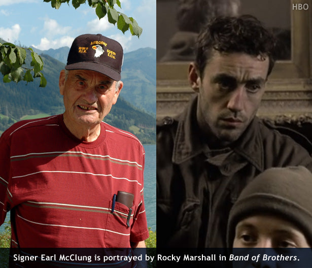 Earl McClung in Band of Brothers