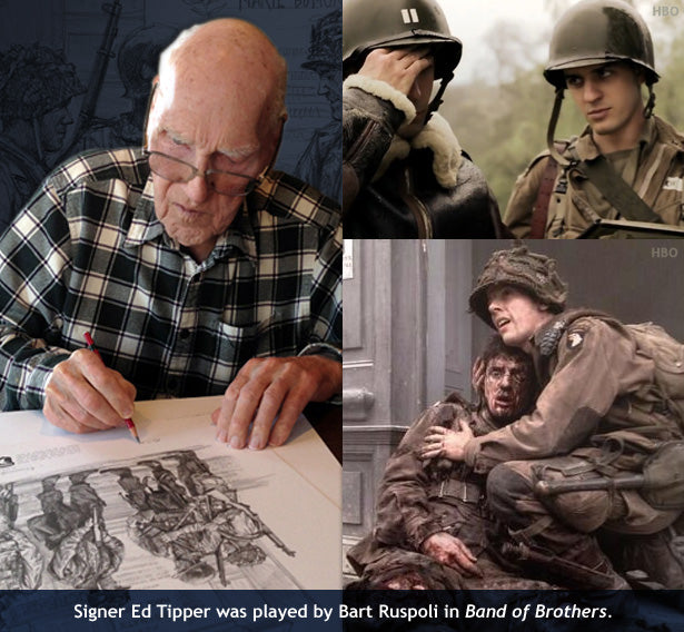 Ed Tipper in Band of Brothers