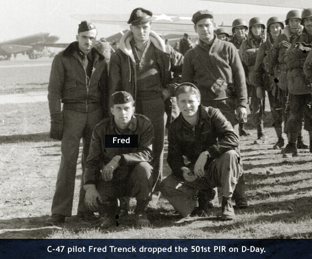 D-Day C-47 pilot Fred Trenck