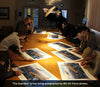 8th Air Force veterans autograph the prints