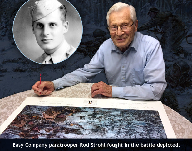 Easy Company paratrooper Rod Strohl 