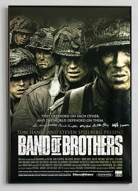 Framed Band of Brothers Autographed Poster – ValorStudios